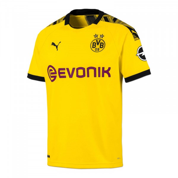 Thailande Maillot Football Dortmund Domicile 2019-20 Jaune